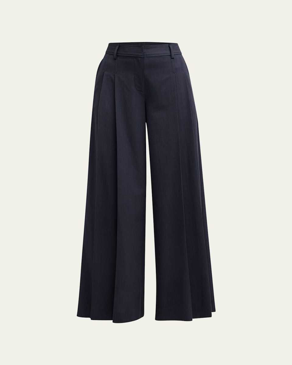 New Didi Wool-Blend Wide-Leg Pants